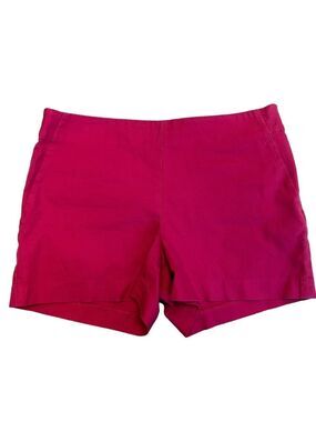 Banana Republic fuchsia raspberry pink cargo shorts Sz 8